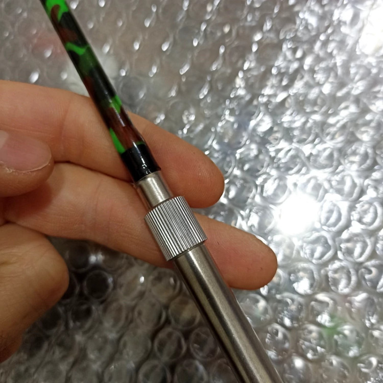 چوب ماهیگیری دو تیکه تو پر نشکن برند بندائو اصلی و اورجینال لنسر ماهیگیری دوتکه چوب ماهیگیری