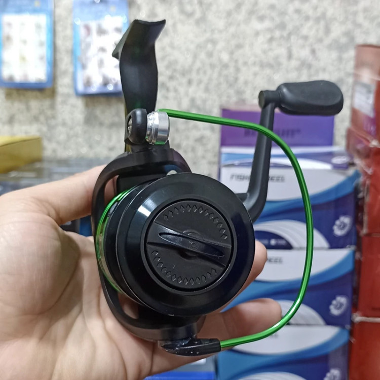 چرخ ماهیگیری 7000 برند فایو استار مدل JA7000 مناسب برای چوب ماهیگیری لنسر ماهیگیری