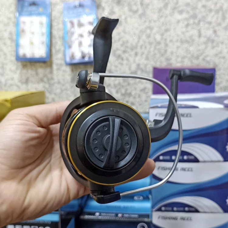 چرخ ماهیگیری 7000 برند بیلیش مدل SM7000 مناسب برای چوب ماهیگیری لنسر ماهیگیری
