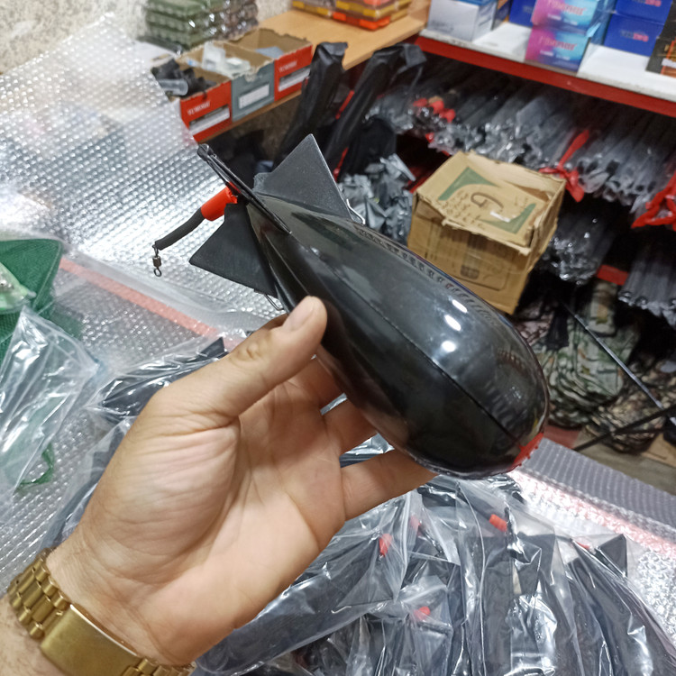 طعمه پاش موشکی ماهیگیری سایز بزرگ لوازم طعمه ماهیگیری