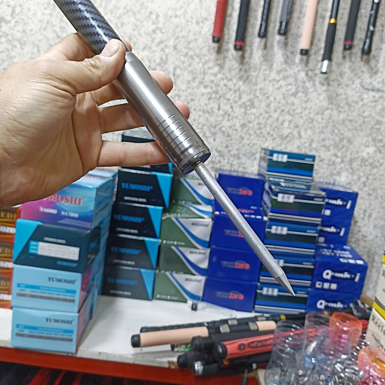 چوب ماهیگیری برند سیودا مدل ته میخ دار سایز 360 سانت لنسر ماهیگیری های گلس